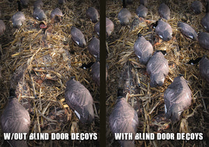 Canada Goose Windsock Blind Door Decoys