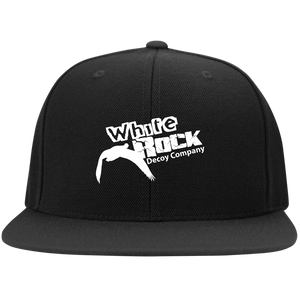 Black Flat Bill Hat