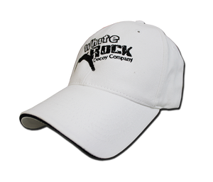 White Rock Decoys White Logo Hat
